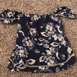 floral blouse